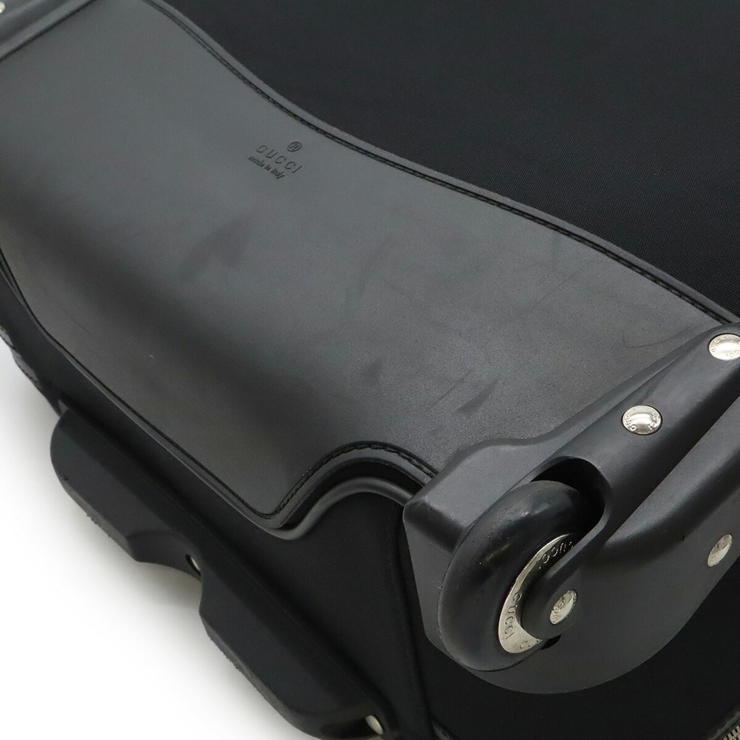 Gucci Canvas Black Travel Bags