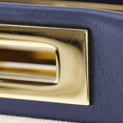 Fendi Canvas Blue Handbags