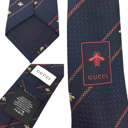 Gucci Silk Blue Ties