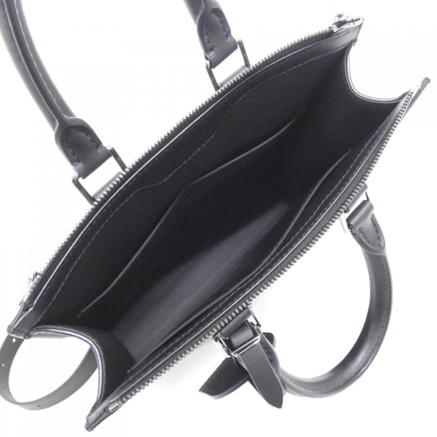 Louis Vuitton Coated Canvas Black Handbags