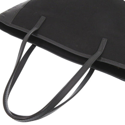 Mcm Canvas Black Tote Bags