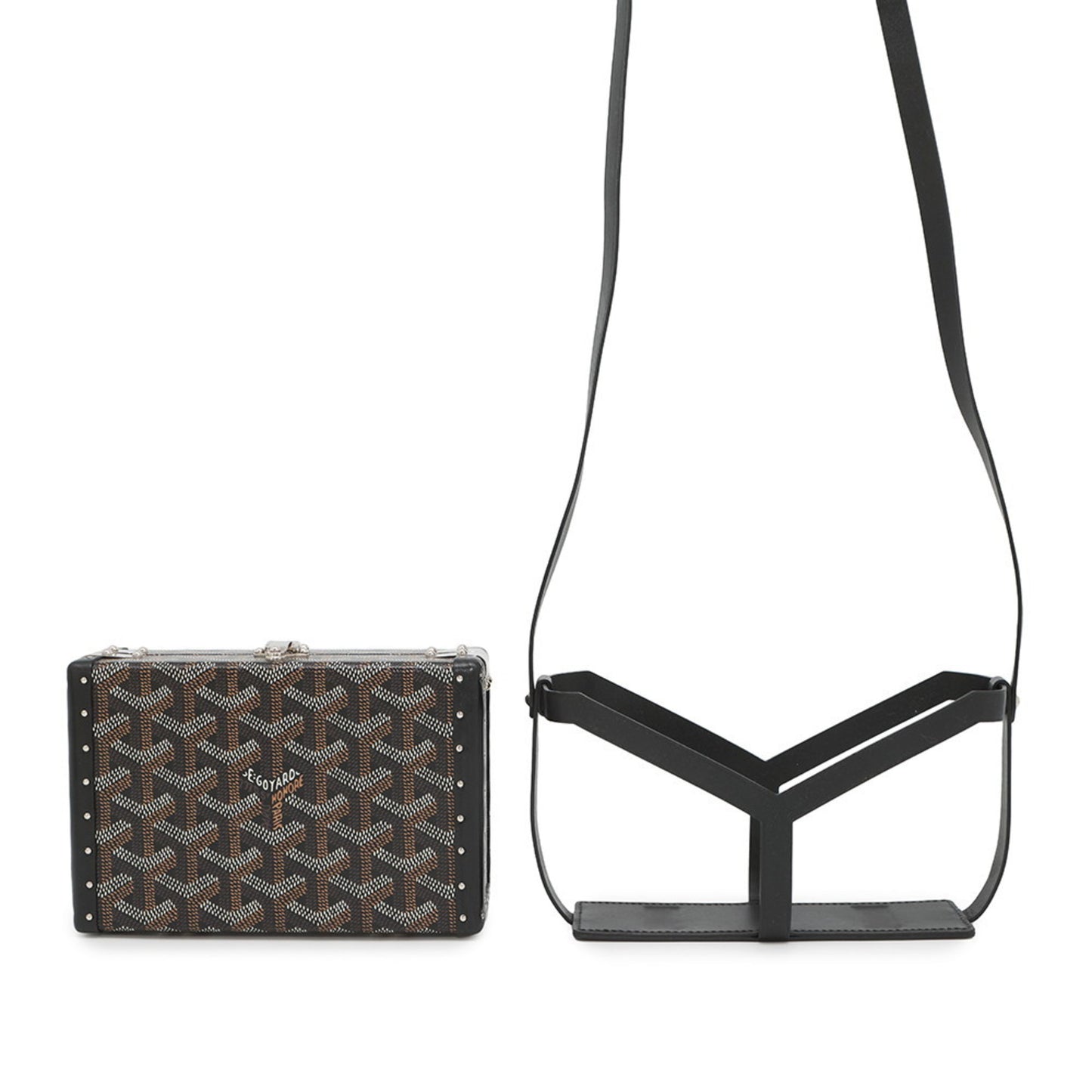Goyard Pvc Black Shoulder Bags