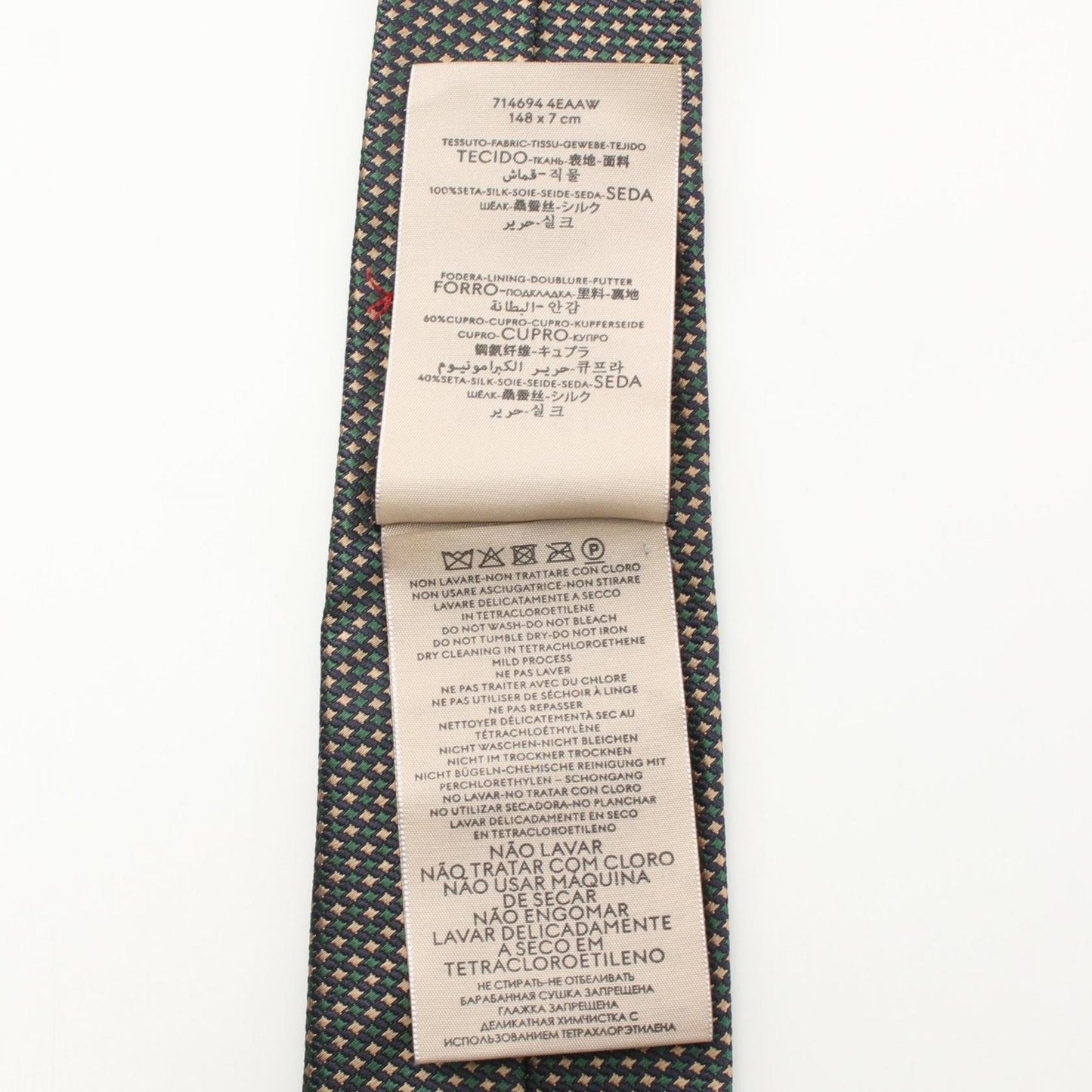 Gucci Silk Green Ties