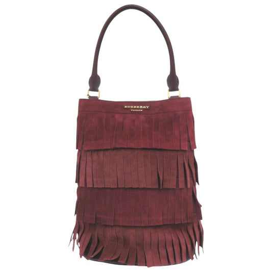 Burberry Other Leather Red Shoulder Bags
