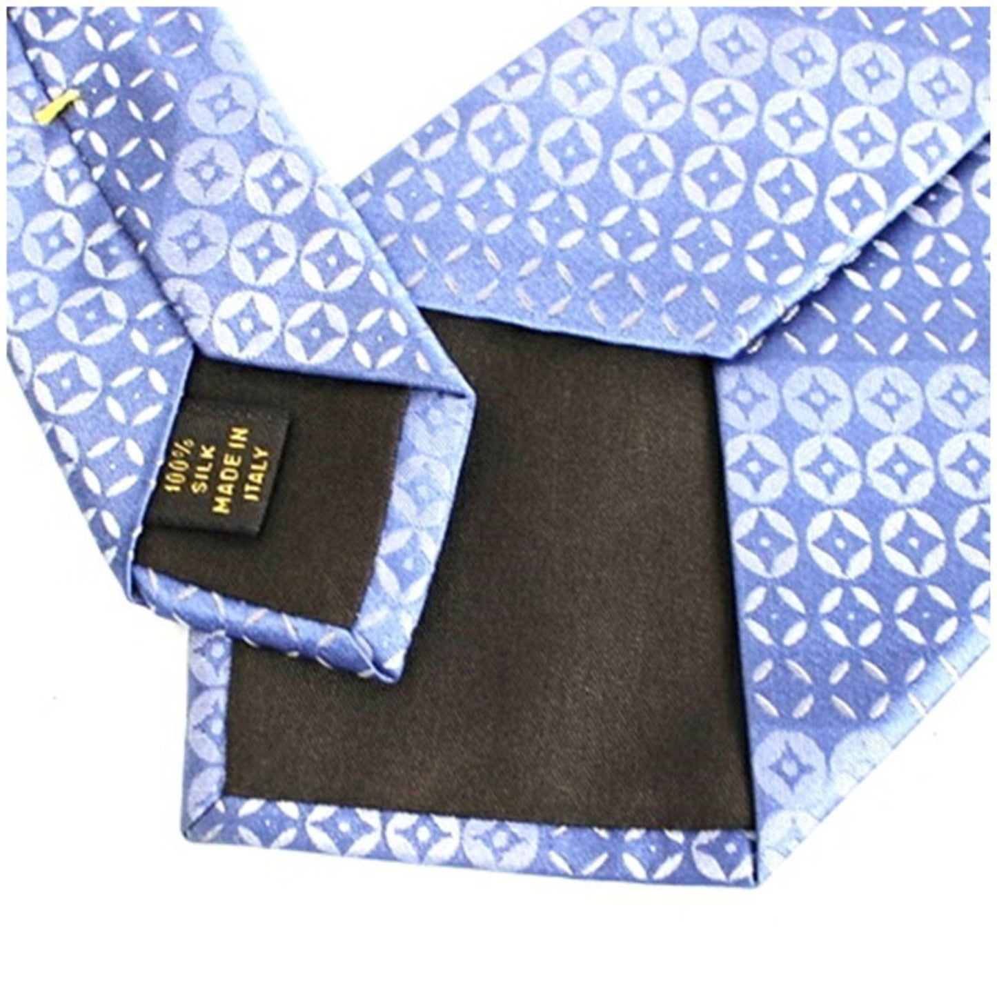 Louis Vuitton Silk Blue Ties