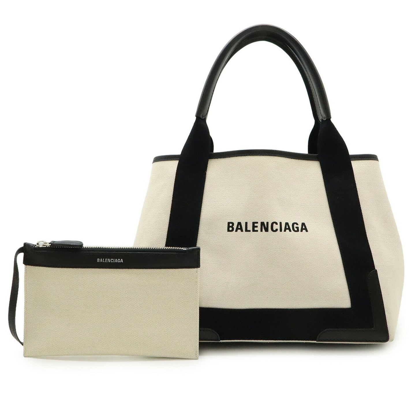Balenciaga Canvas Black Handbags