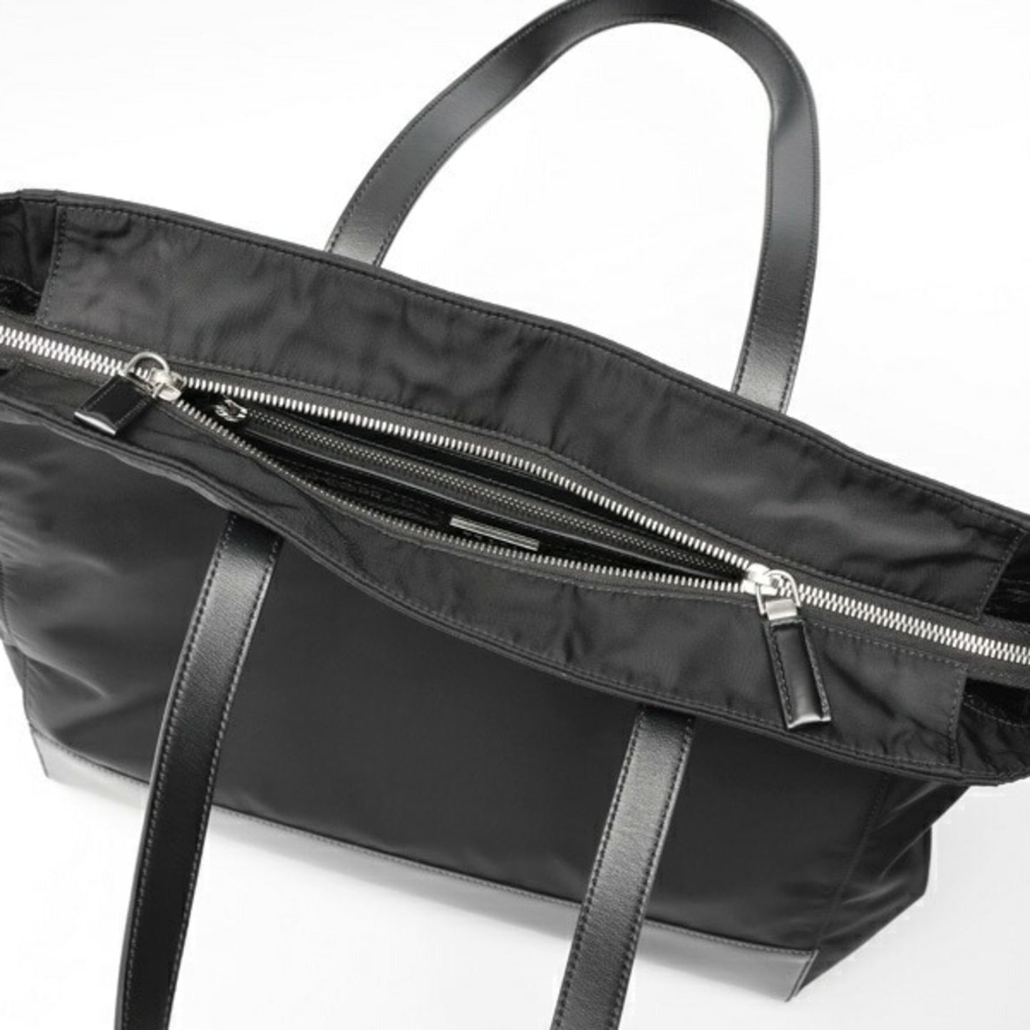 Prada Nylon Black Tote Bags