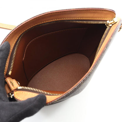 Louis Vuitton Coated Canvas Brown Shoulder Bags