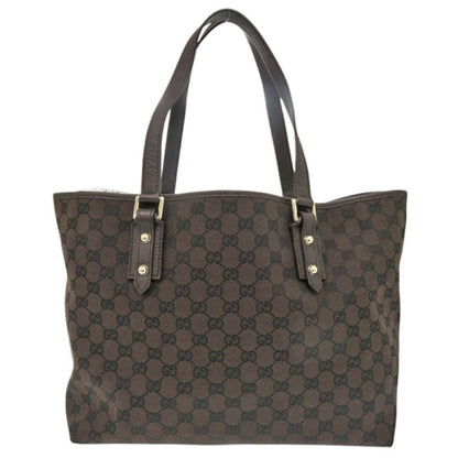 Gucci Canvas Brown Tote Bags