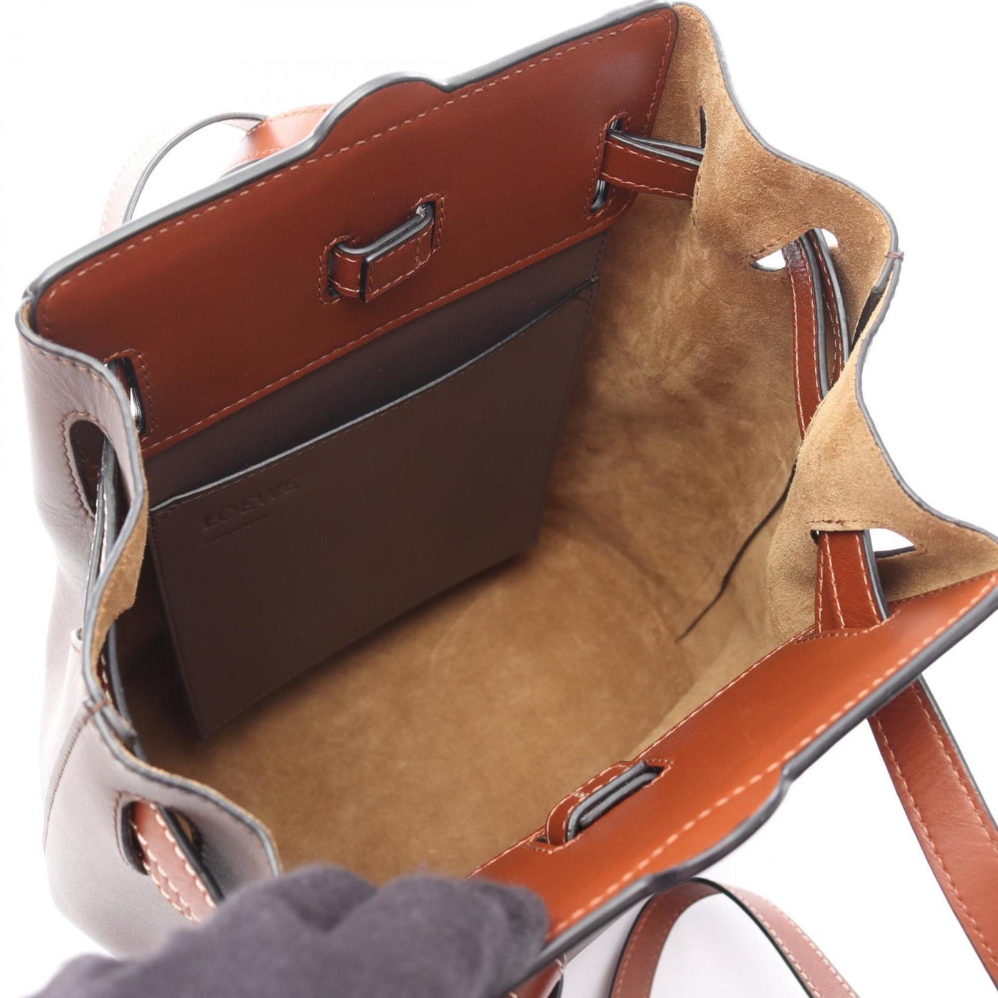 Loewe Others Brown Shoulder Bags