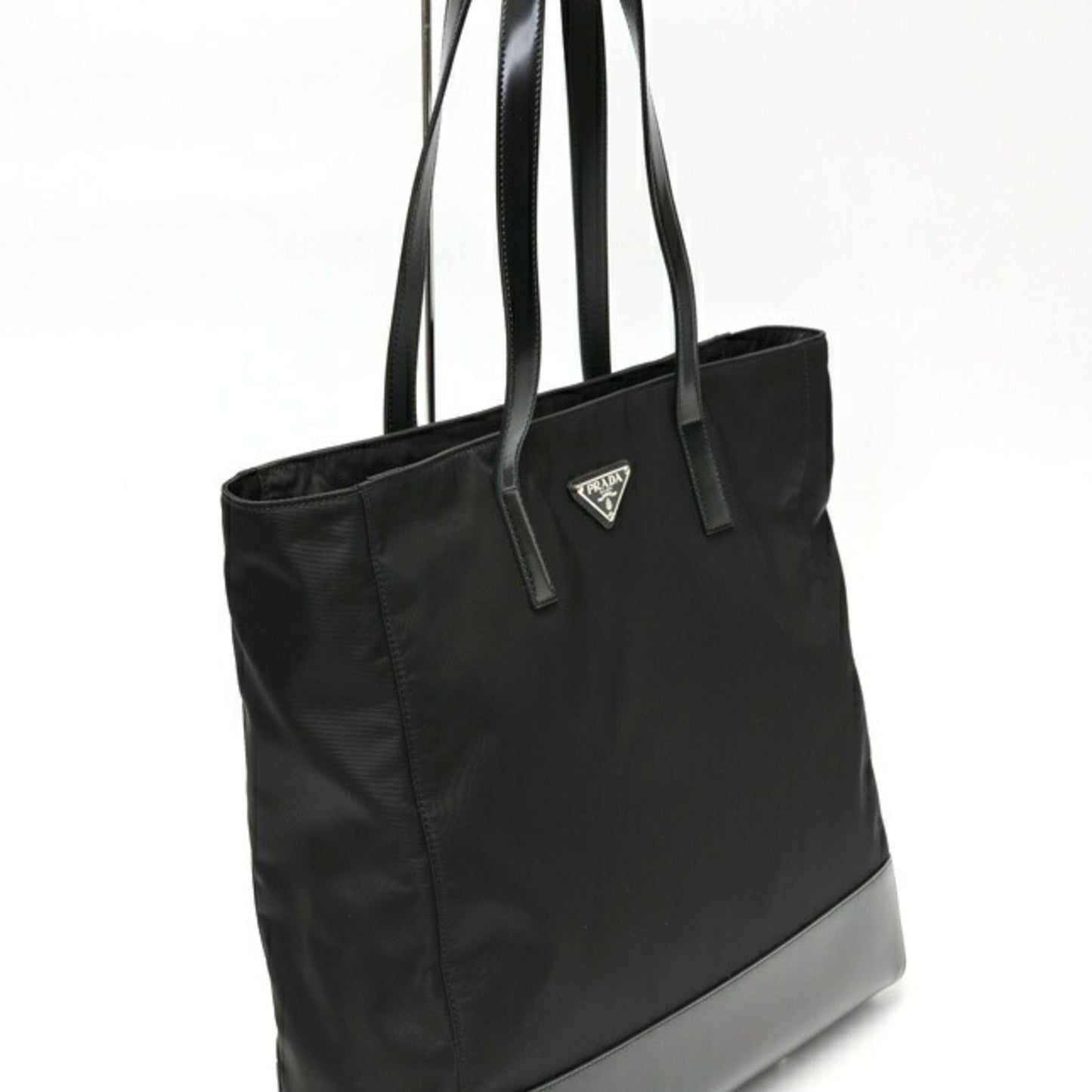 Prada Nylon Black Tote Bags