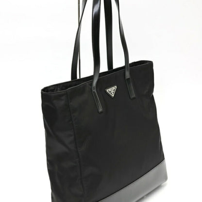 Prada Nylon Black Tote Bags