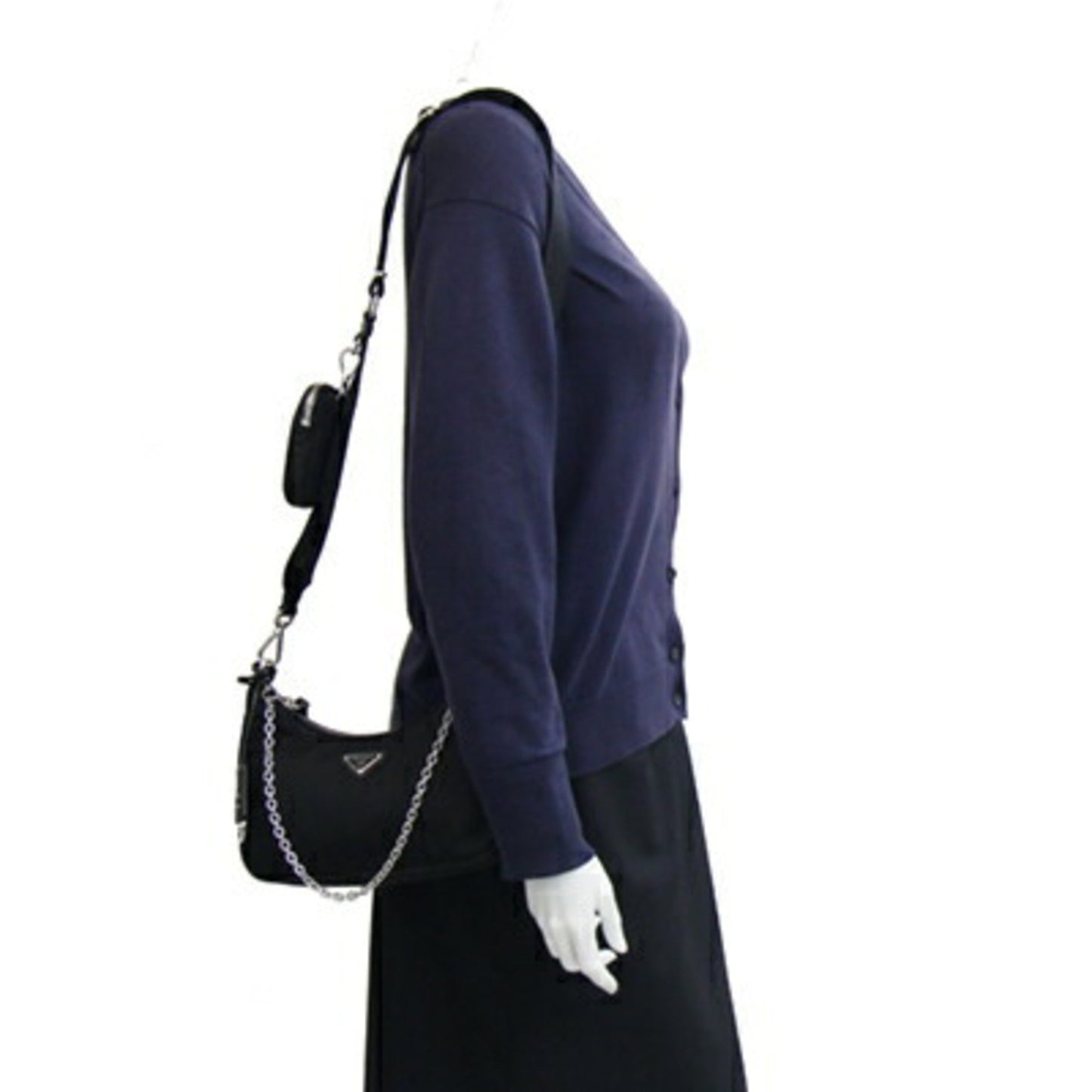 Prada Nylon Black Shoulder Bags