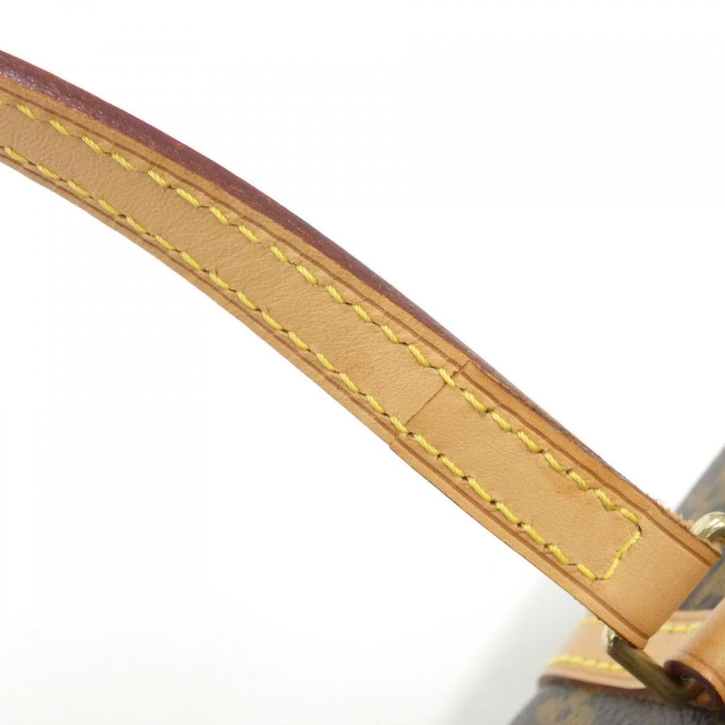 Louis Vuitton Coated Canvas Brown Handbags