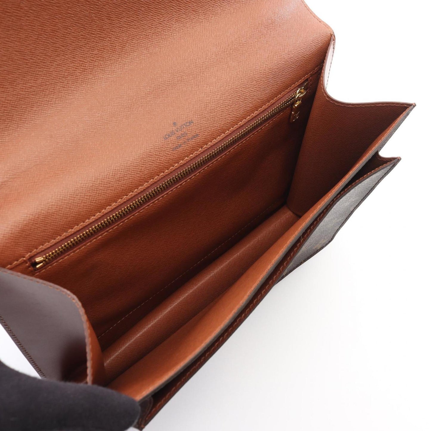 Louis Vuitton Coated Canvas Brown Handbags