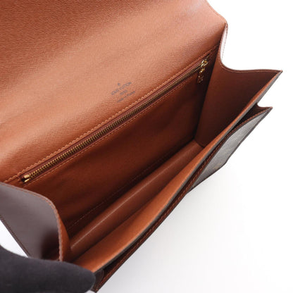 Louis Vuitton Coated Canvas Brown Handbags