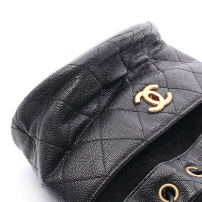 Chanel Calfskin Black Shoulder Bags