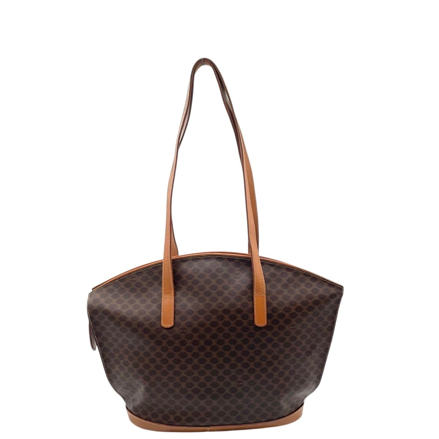 Celine Pvc Brown Handbags