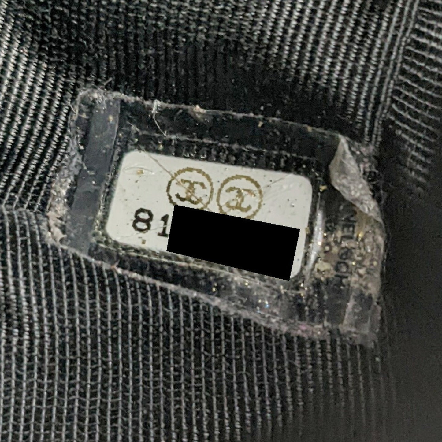 Chanel Calfskin Black Shoulder Bags