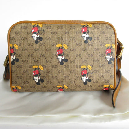 Gucci Pvc Brown Shoulder Bags