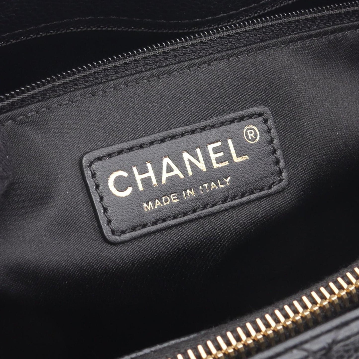 Chanel Calfskin Black Tote Bags