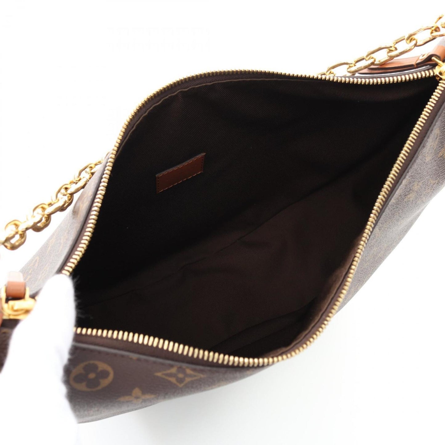 Louis Vuitton Monogram Canvas Brown Shoulder Bags
