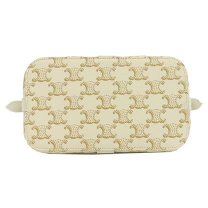 Celine Pvc White Shoulder Bags