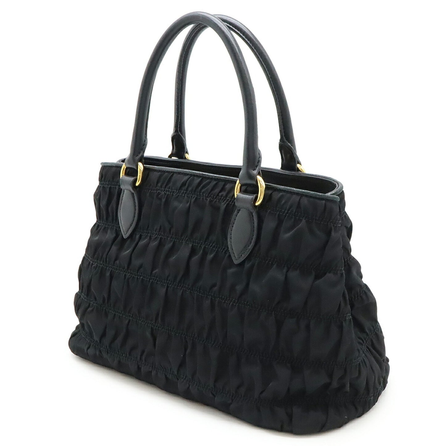 Prada Nylon Black Handbags