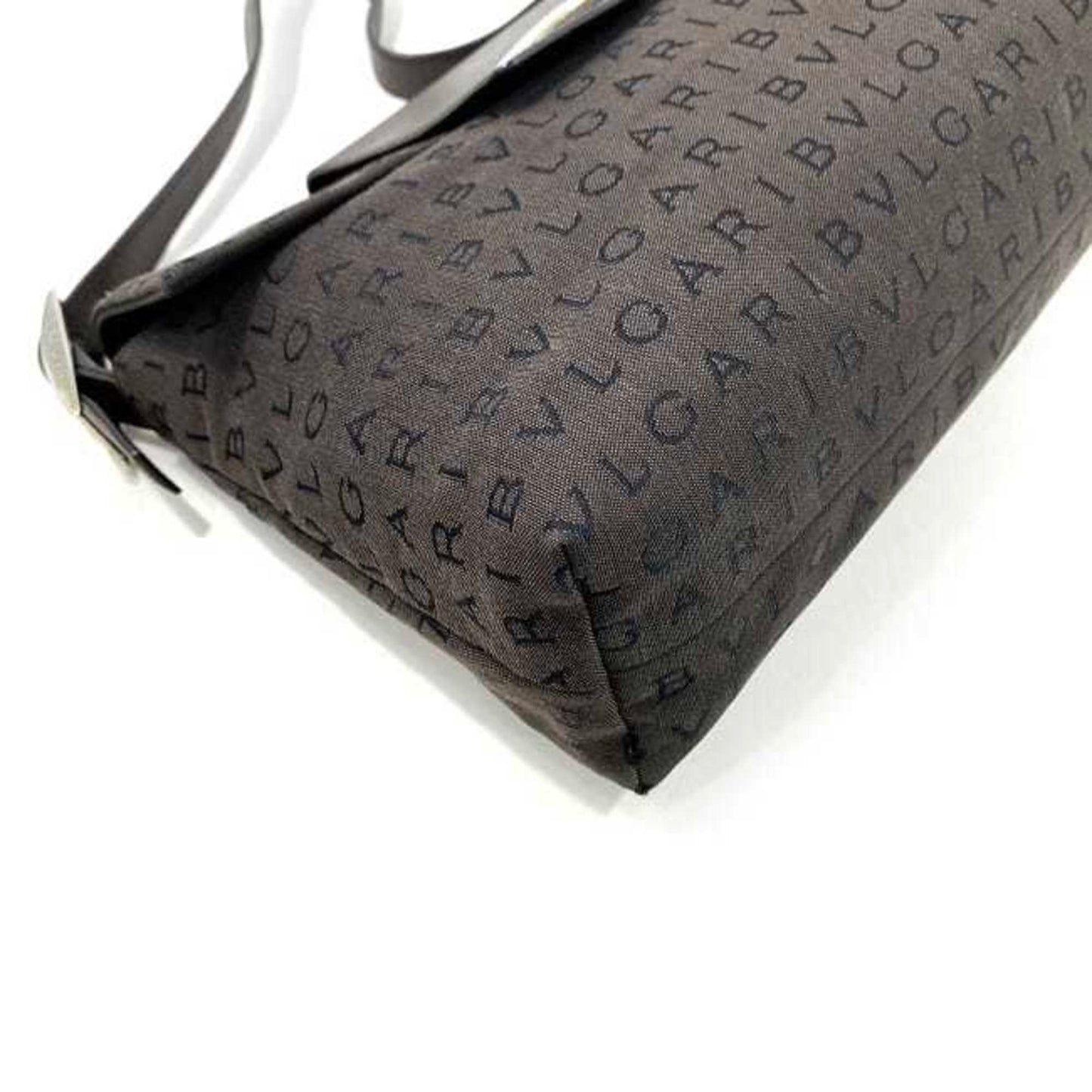 Bvlgari Canvas Brown Handbags