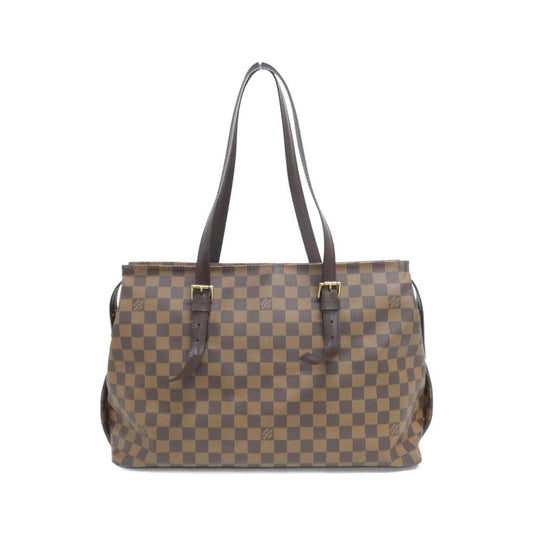 Louis Vuitton Coated Canvas Brown Shoulder Bags