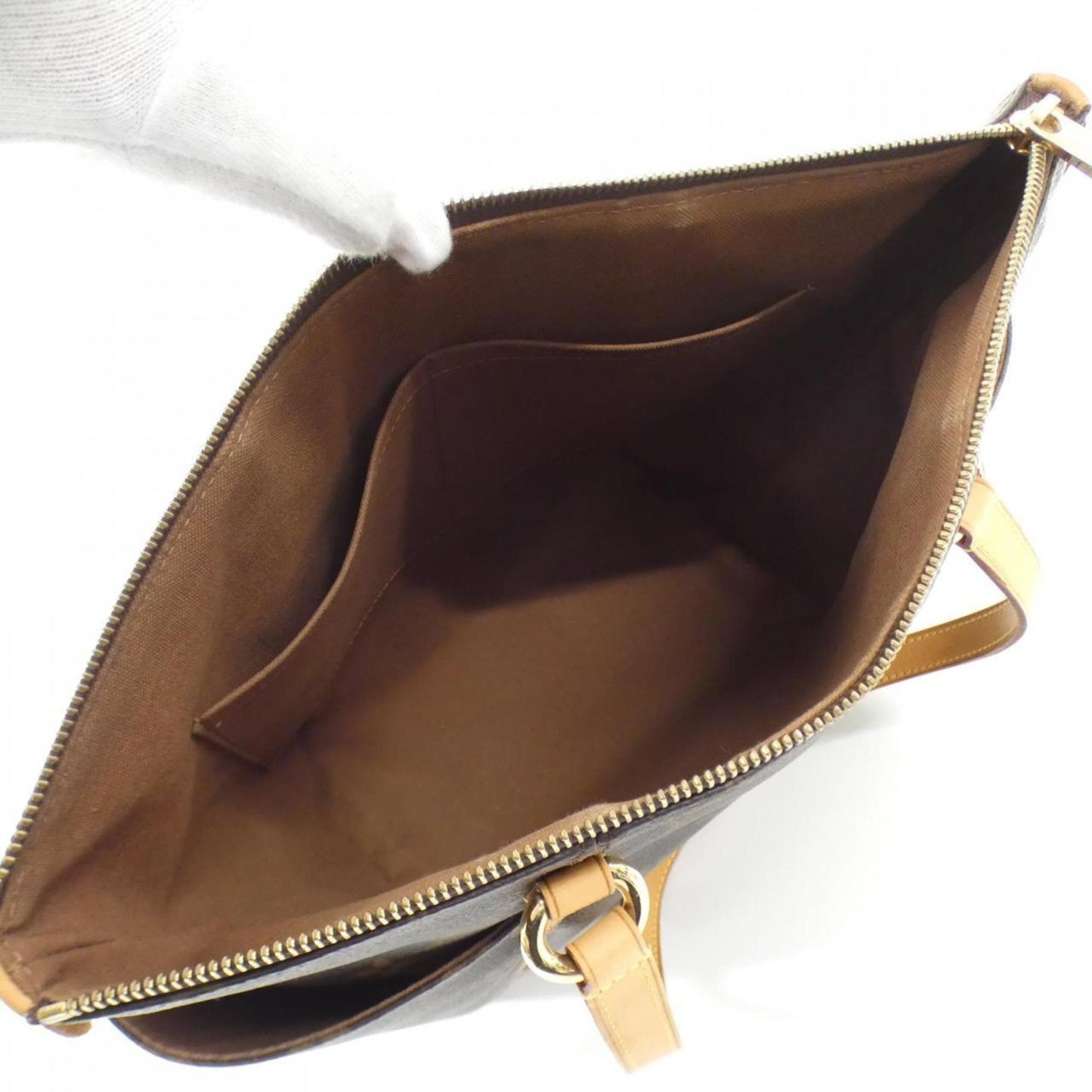 Louis Vuitton Coated Canvas Brown Handbags