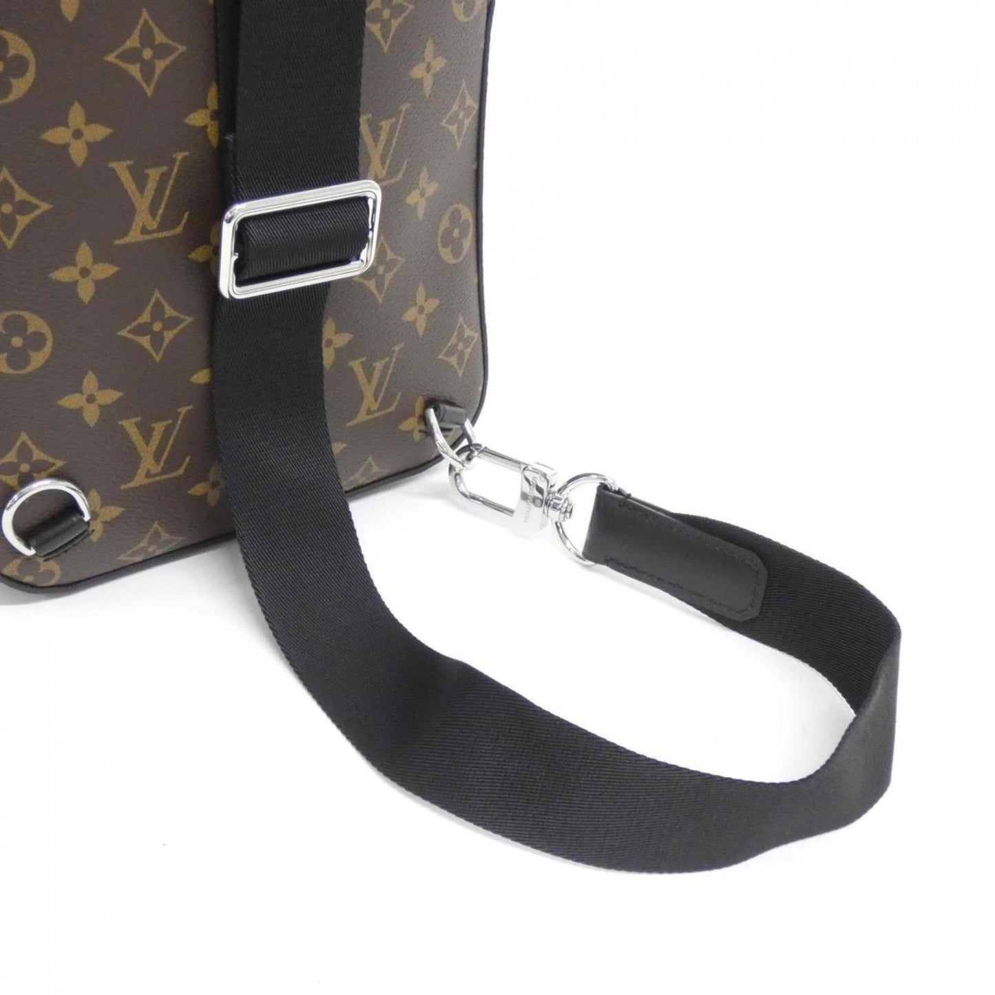 Louis Vuitton Coated Canvas Black Shoulder Bags