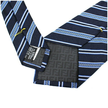 Fendi Silk Blue Ties