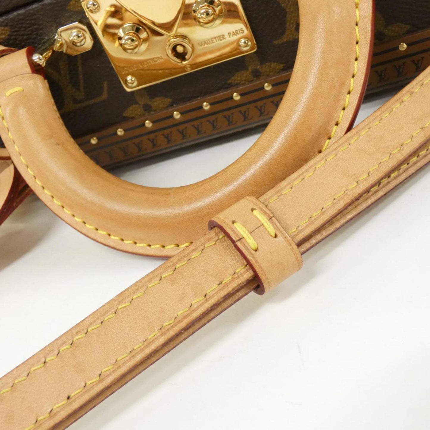 Louis Vuitton Coated Canvas Brown Handbags