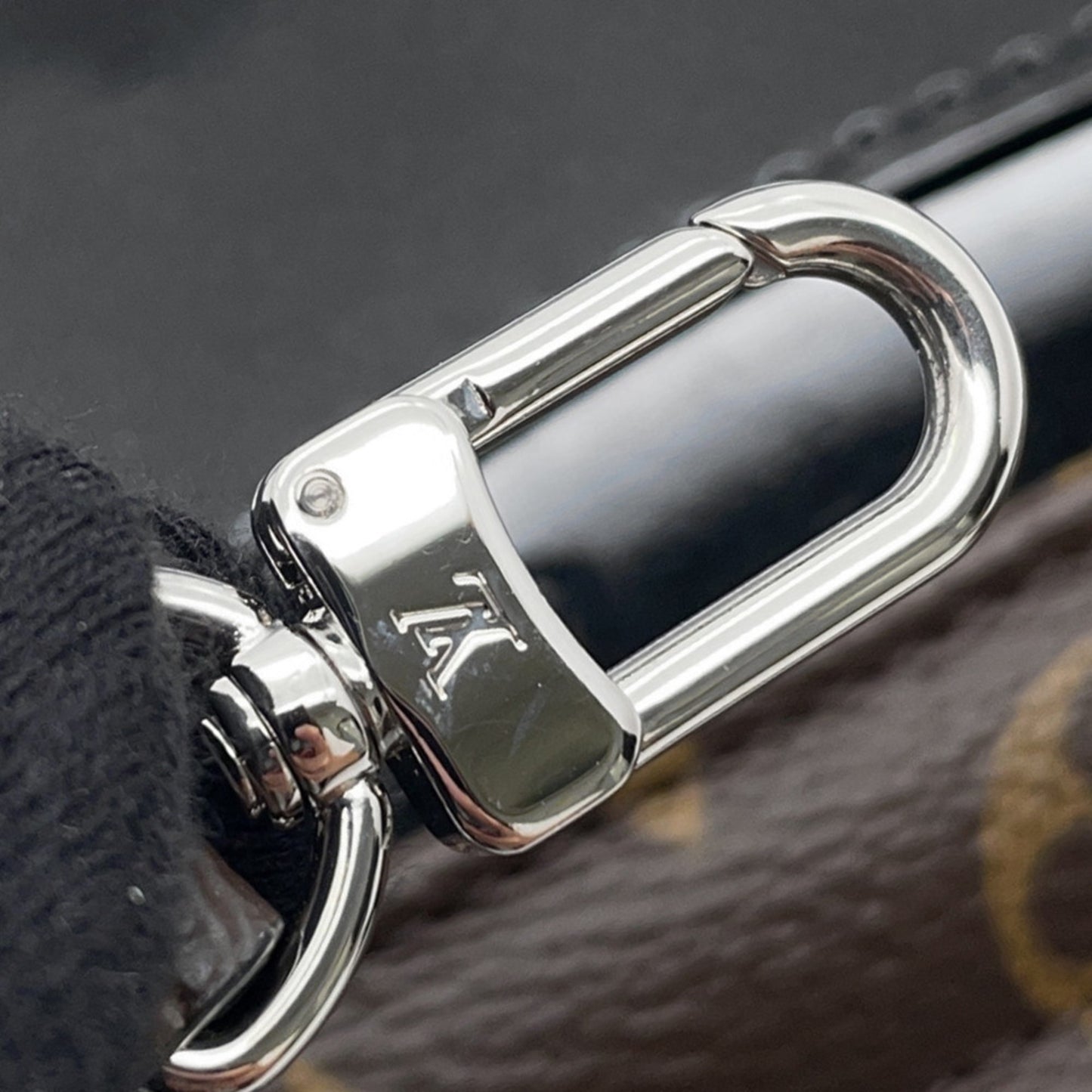 Louis Vuitton Monogram Canvas Black Backpacks