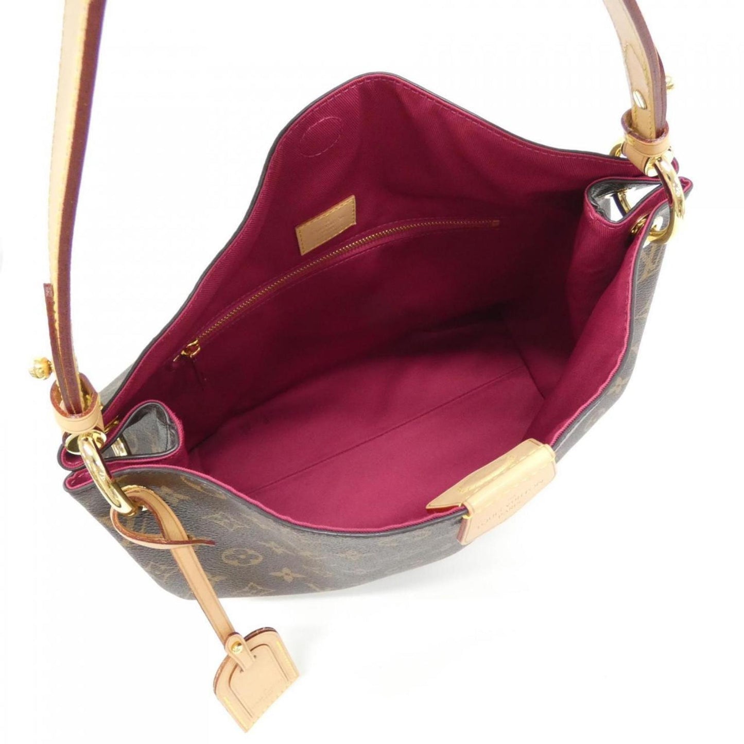 Louis Vuitton Coated Canvas Brown Shoulder Bags