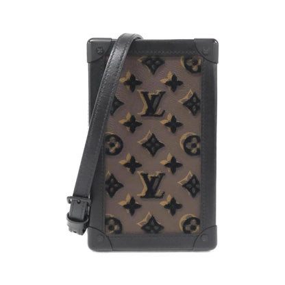Louis Vuitton Coated Canvas Black Shoulder Bags