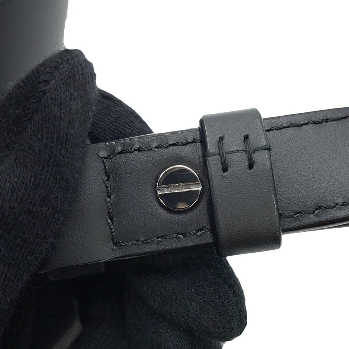Loewe Canvas Black Shoulder Bags
