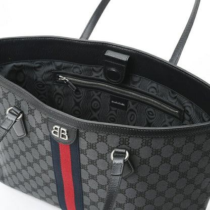 Balenciaga Canvas Black Tote Bags