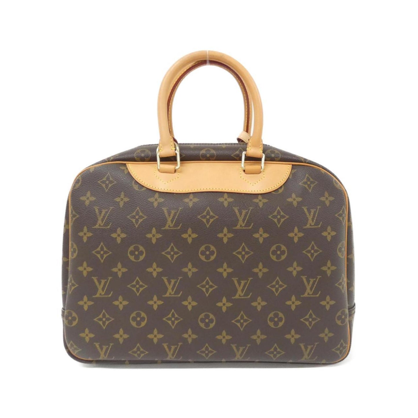 Louis Vuitton Coated Canvas Brown Handbags