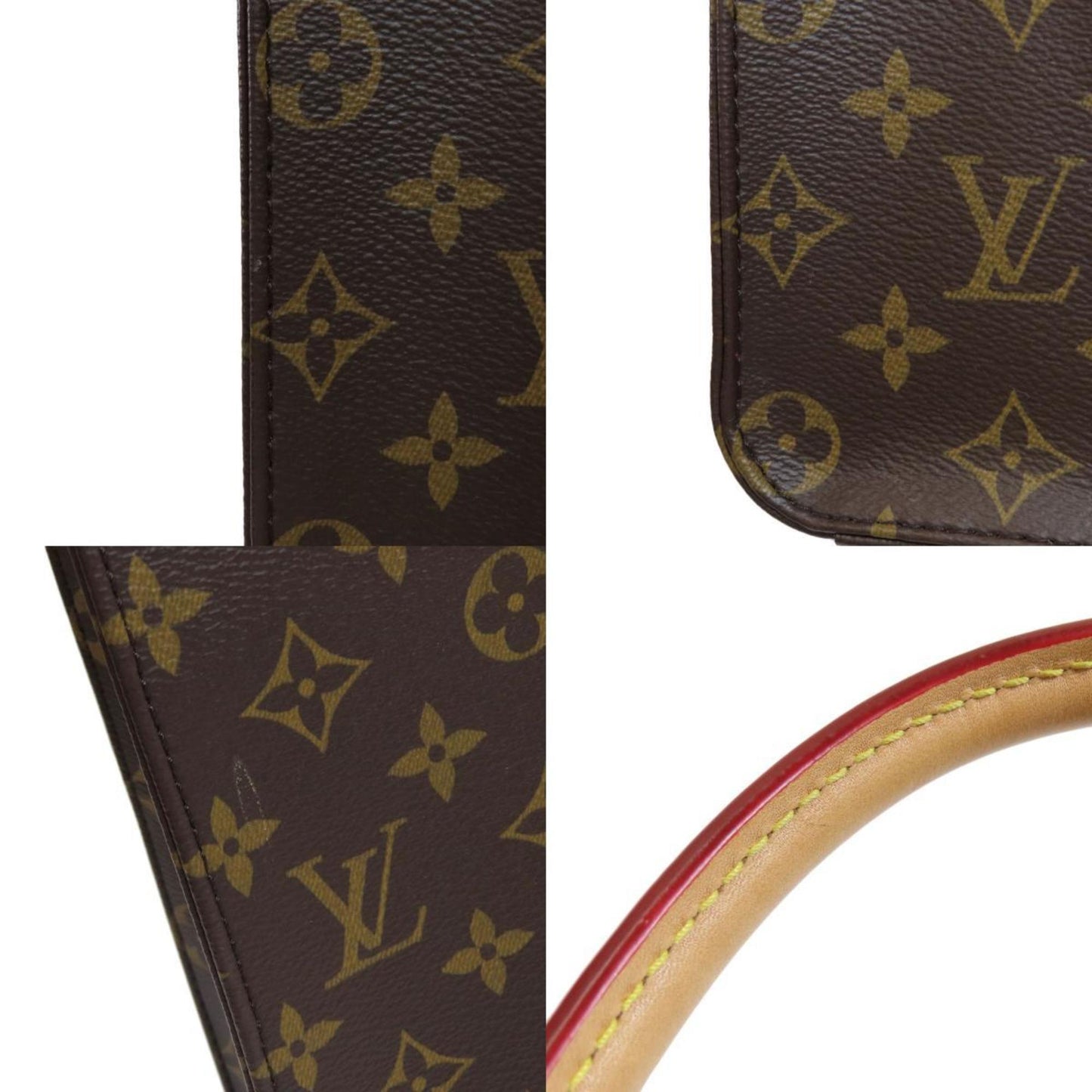 Louis Vuitton Monogram Canvas Brown Tote Bags