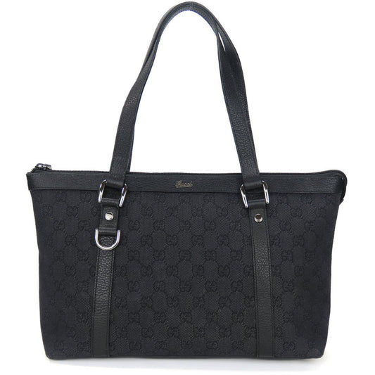 Gucci Canvas Black Tote Bags