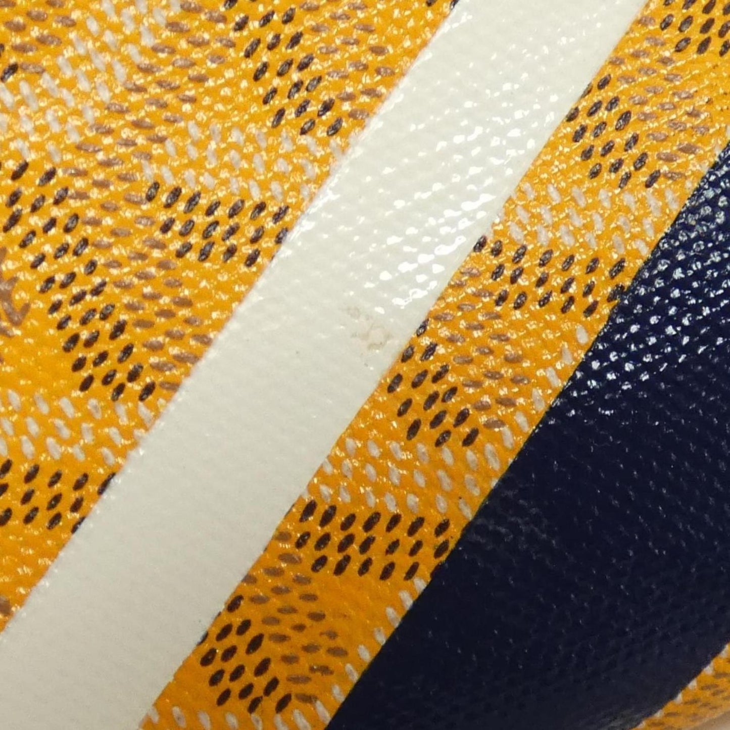 Goyard Coated Canvas Yellow Tote Bags
