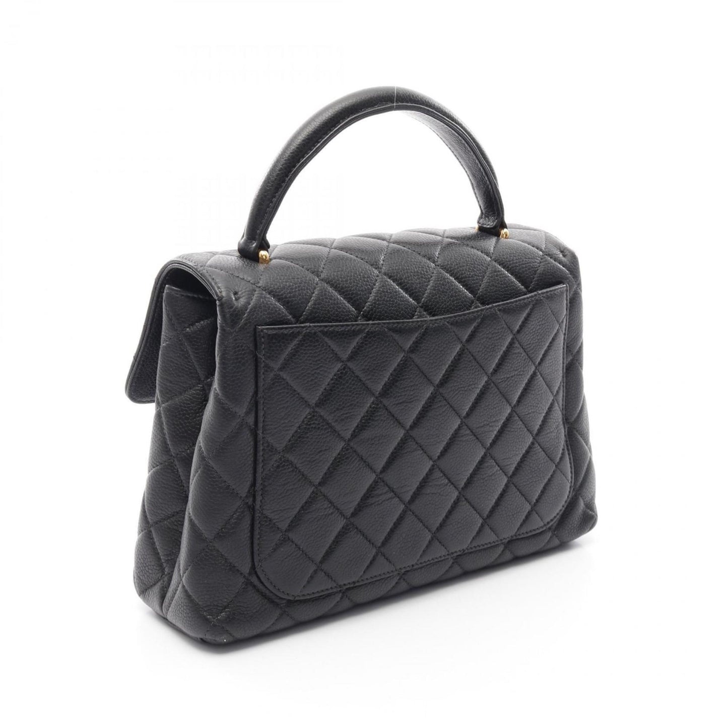 Chanel Calfskin Black Handbags