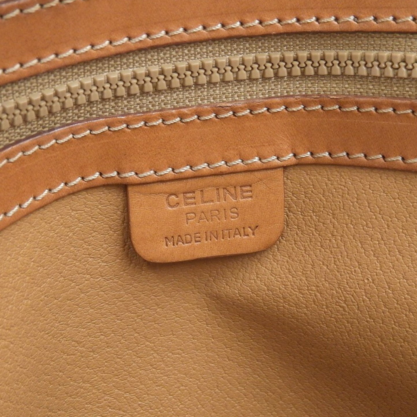Celine Pvc Brown Handbags