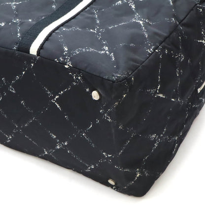 Chanel Nylon Black Travel Bags