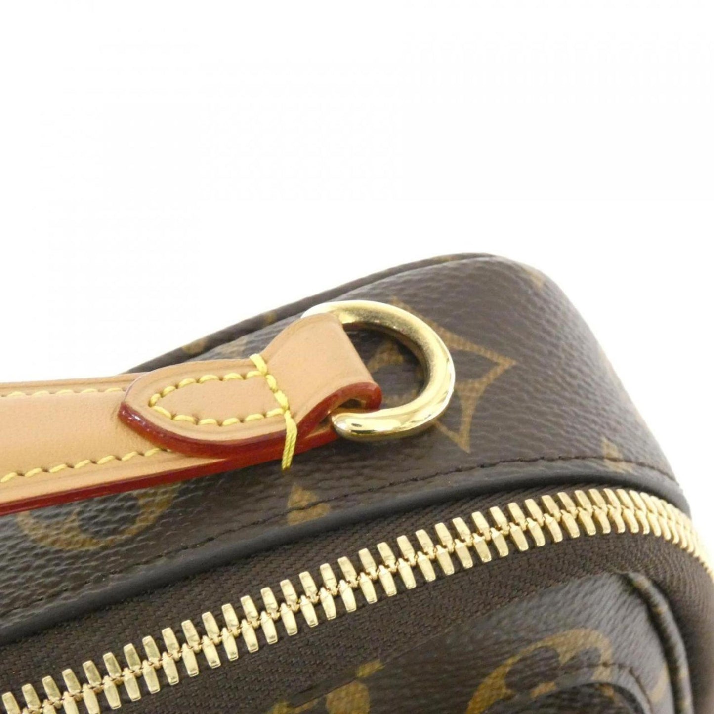 Louis Vuitton Coated Canvas Brown Shoulder Bags