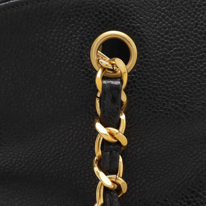 Chanel Calfskin Black Shoulder Bags