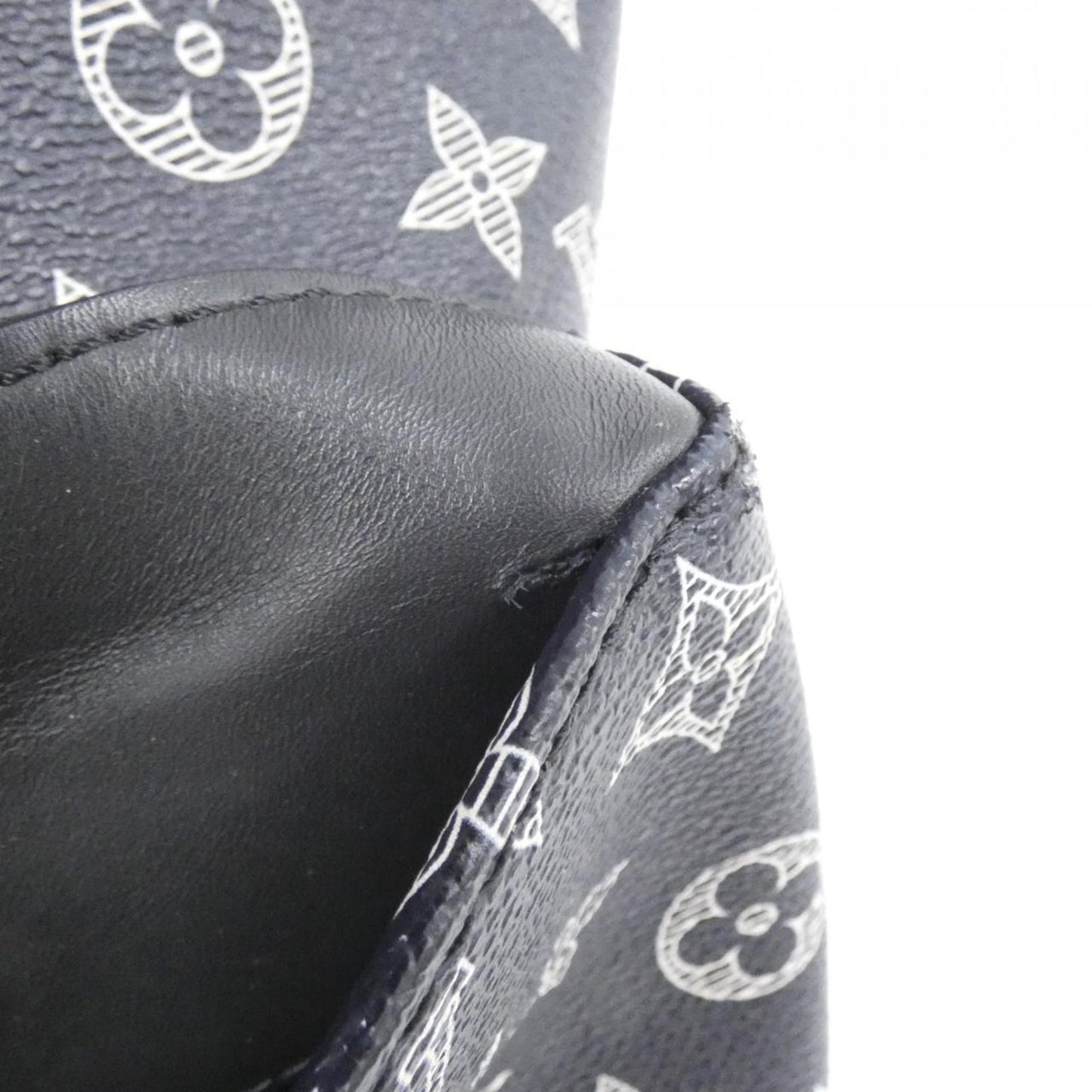 Louis Vuitton Coated Canvas Blue Backpacks