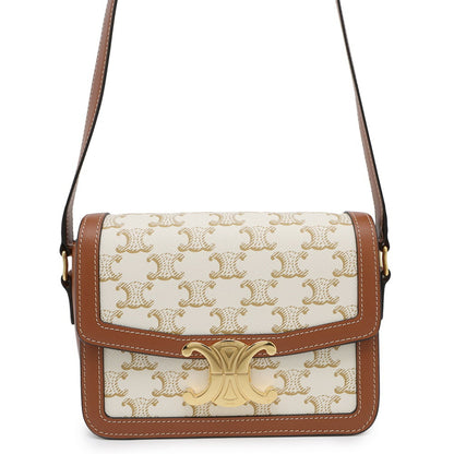 Celine Pvc White Shoulder Bags